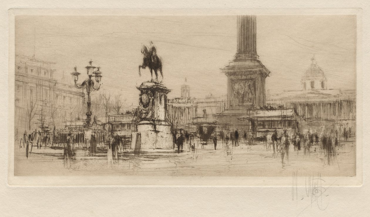 Trafalgar Square af William Walcot