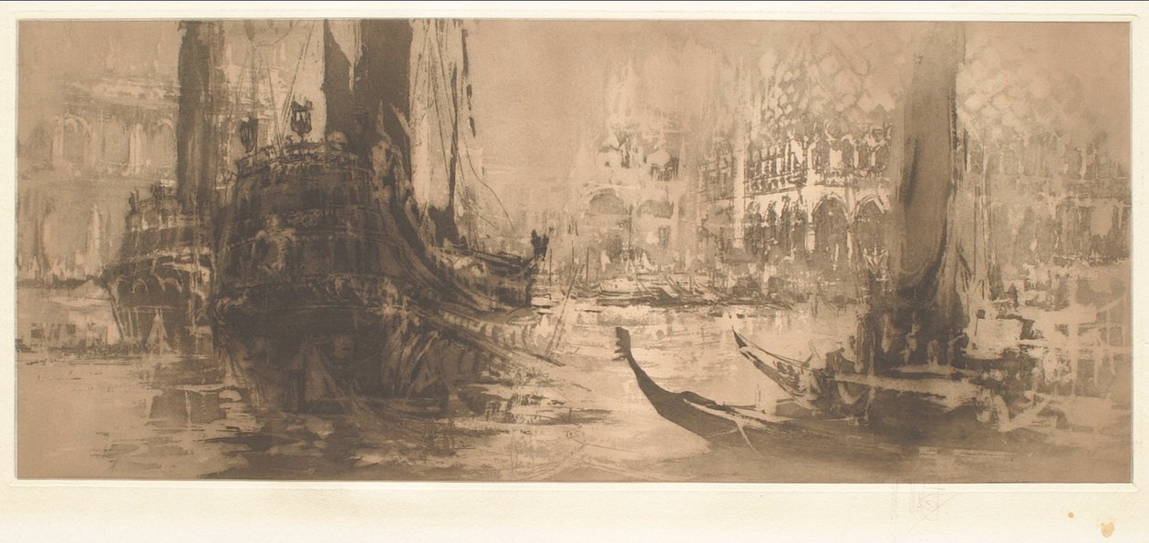 Venedig i det attende århundrede, fest af William Walcot
