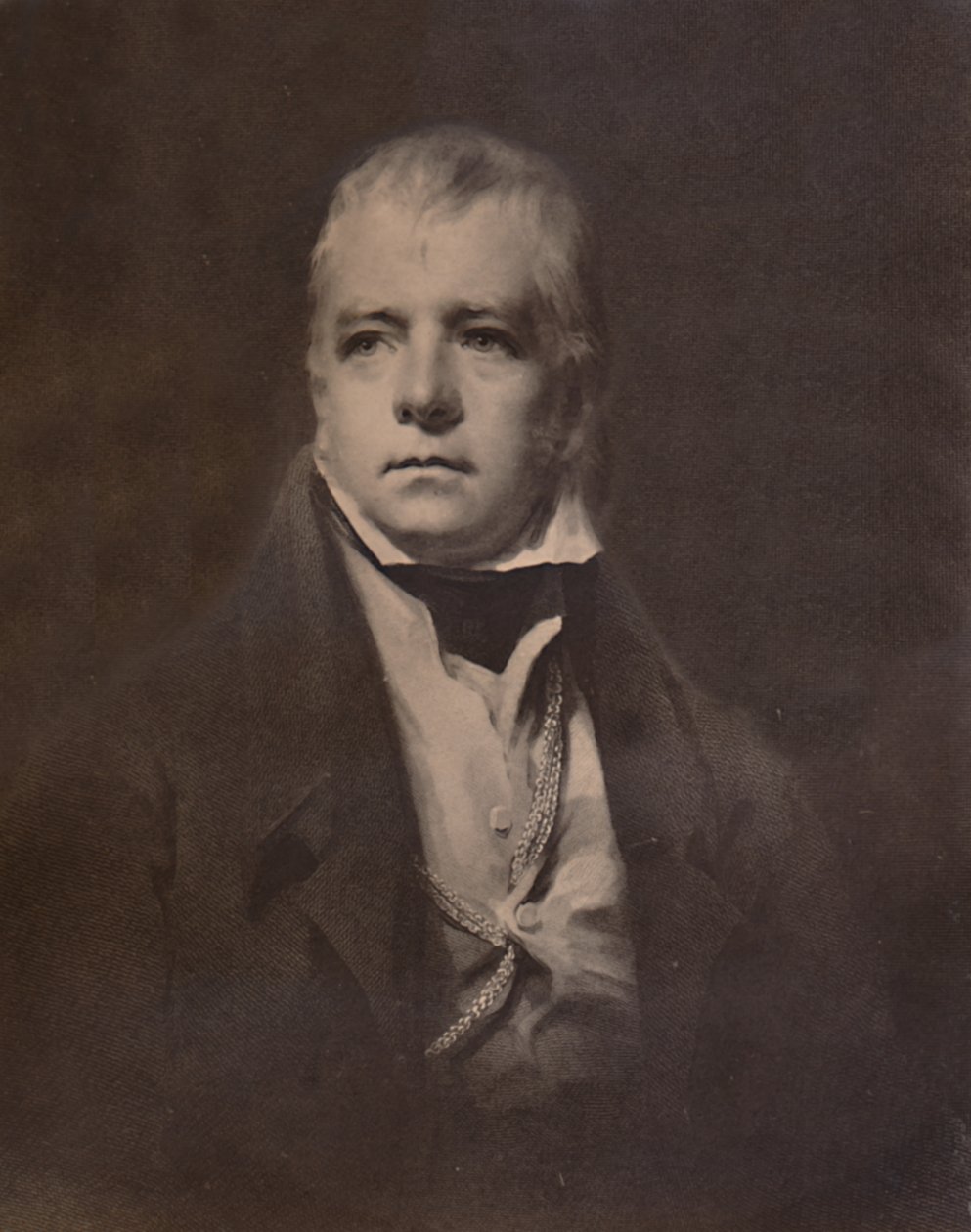 Sir Walter Scott, skotsk romanforfatter og digter, c1826 1894 af William Walker