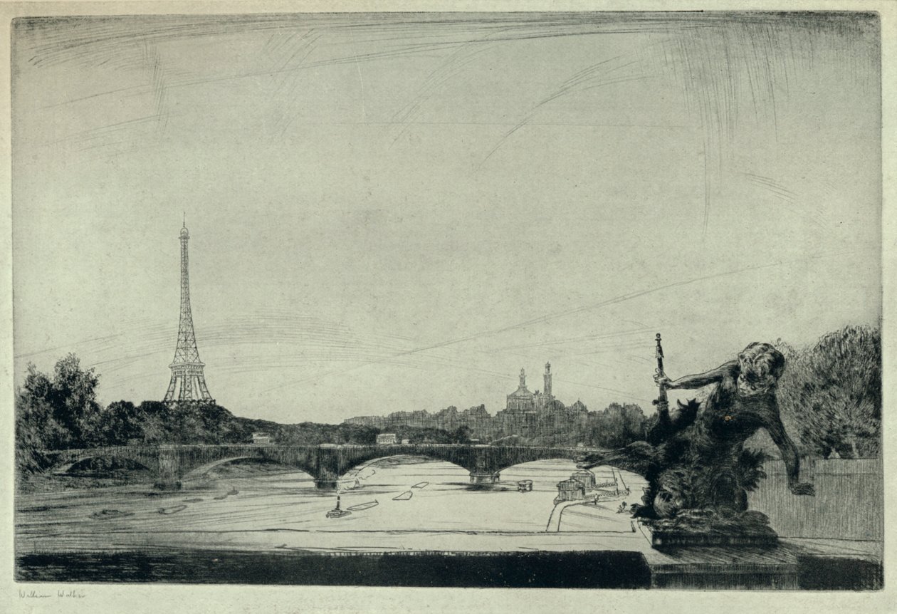 Trocaderoen, 1915. af William Walker