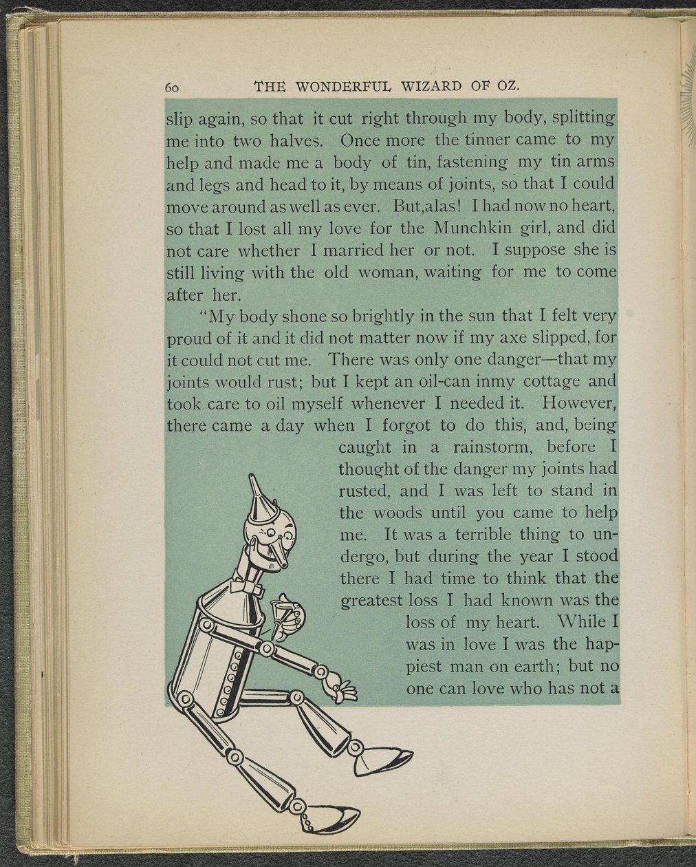 Illustration fra "Den vidunderlige troldmand fra Oz" af Lyman Frank Baum af William Wallace Denslow