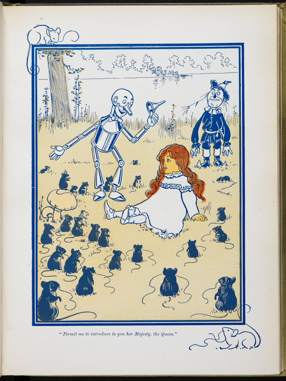 "Tillad mig at præsentere dig for hendes majestæt, dronningen." af William Wallace Denslow
