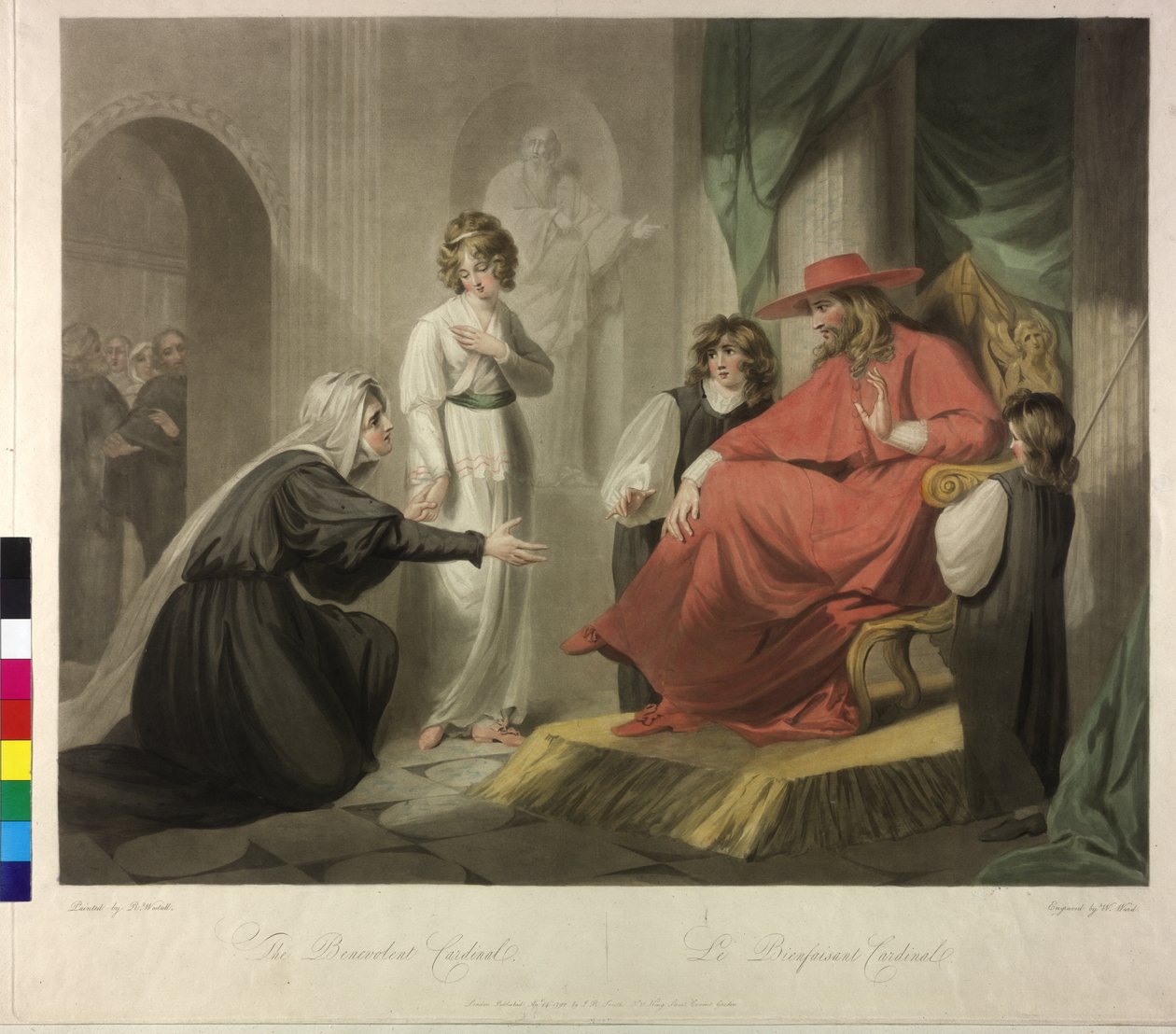 Audiens hos en kardinal Den venlige kardinal af William Ward