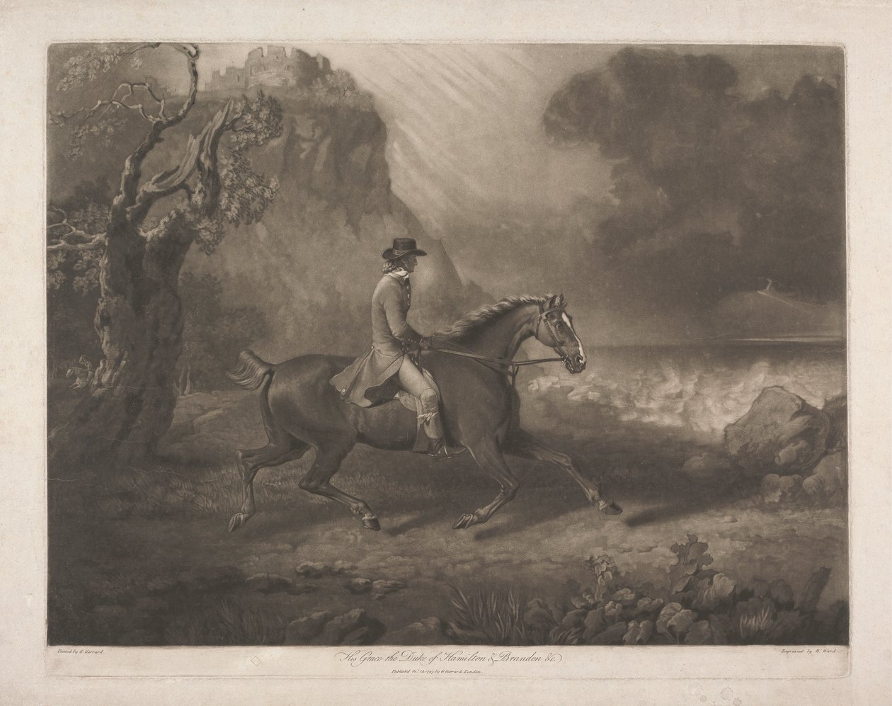 Hans nåde hertugen af Hamilton og Brandon osv. af William Ward