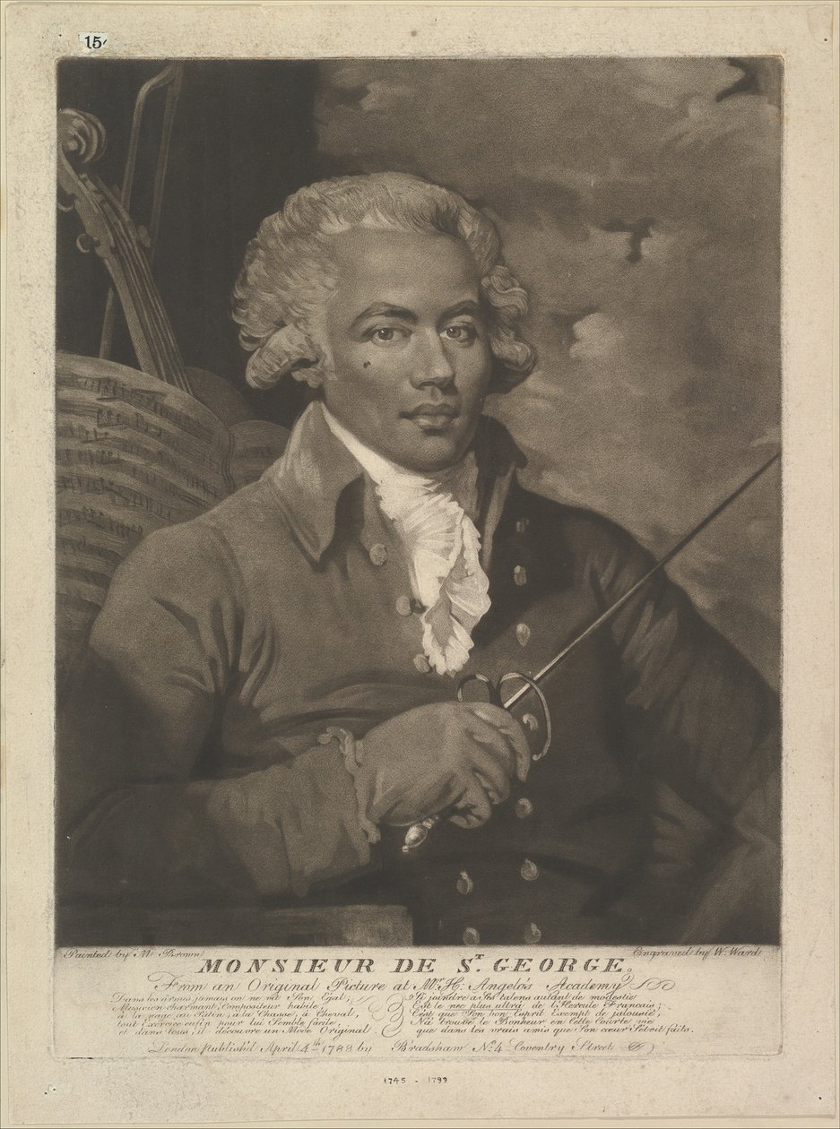 Sir af St. George, 4. april 1788. af William Ward
