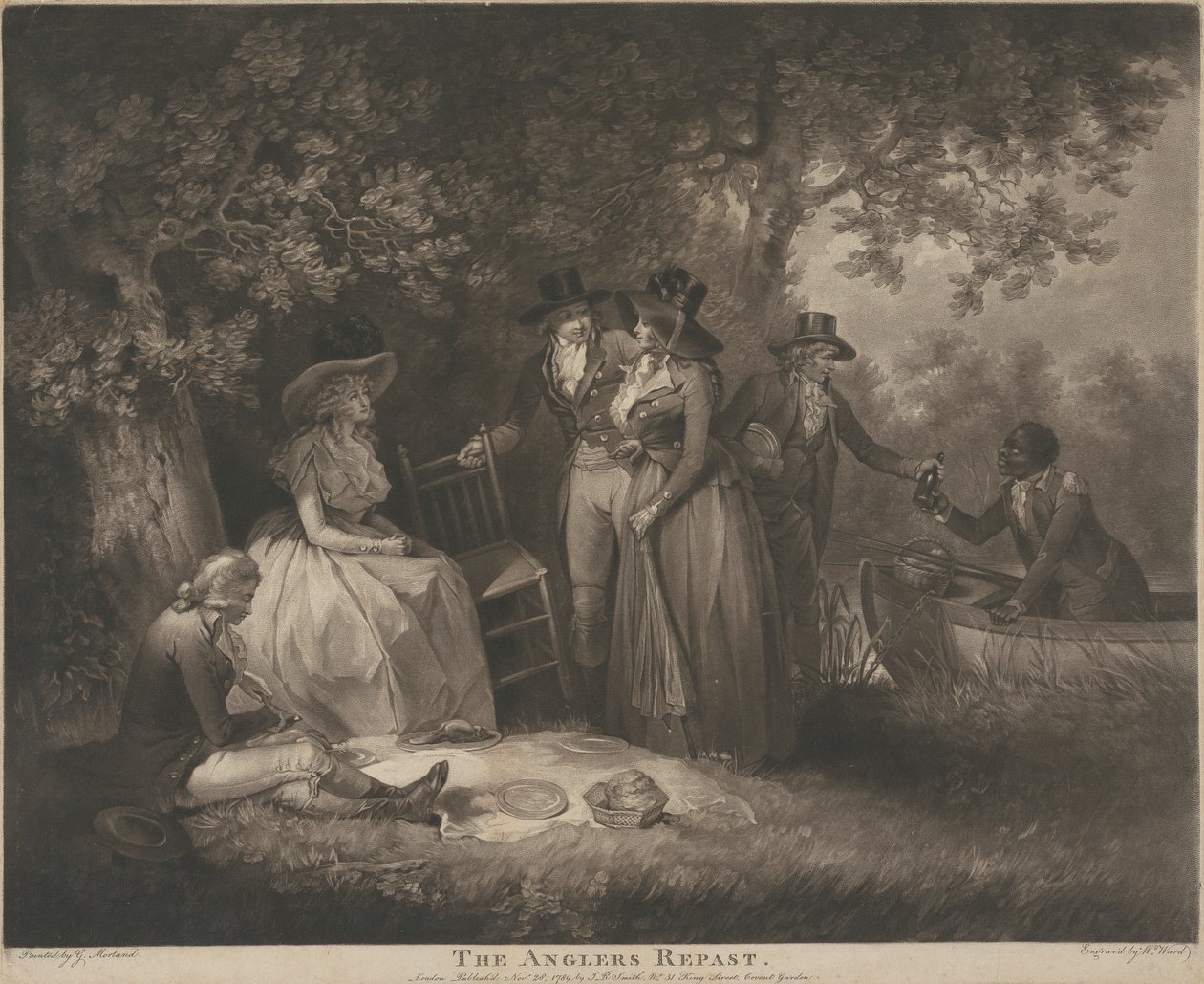 Lystfiskerens Repas af William Ward