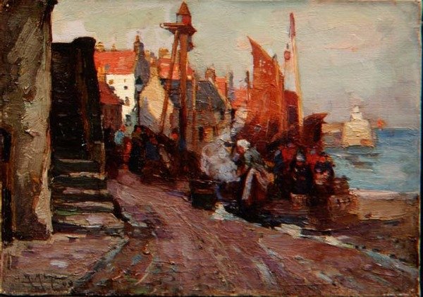 Aflæsning af fangsten af William Watt Milne