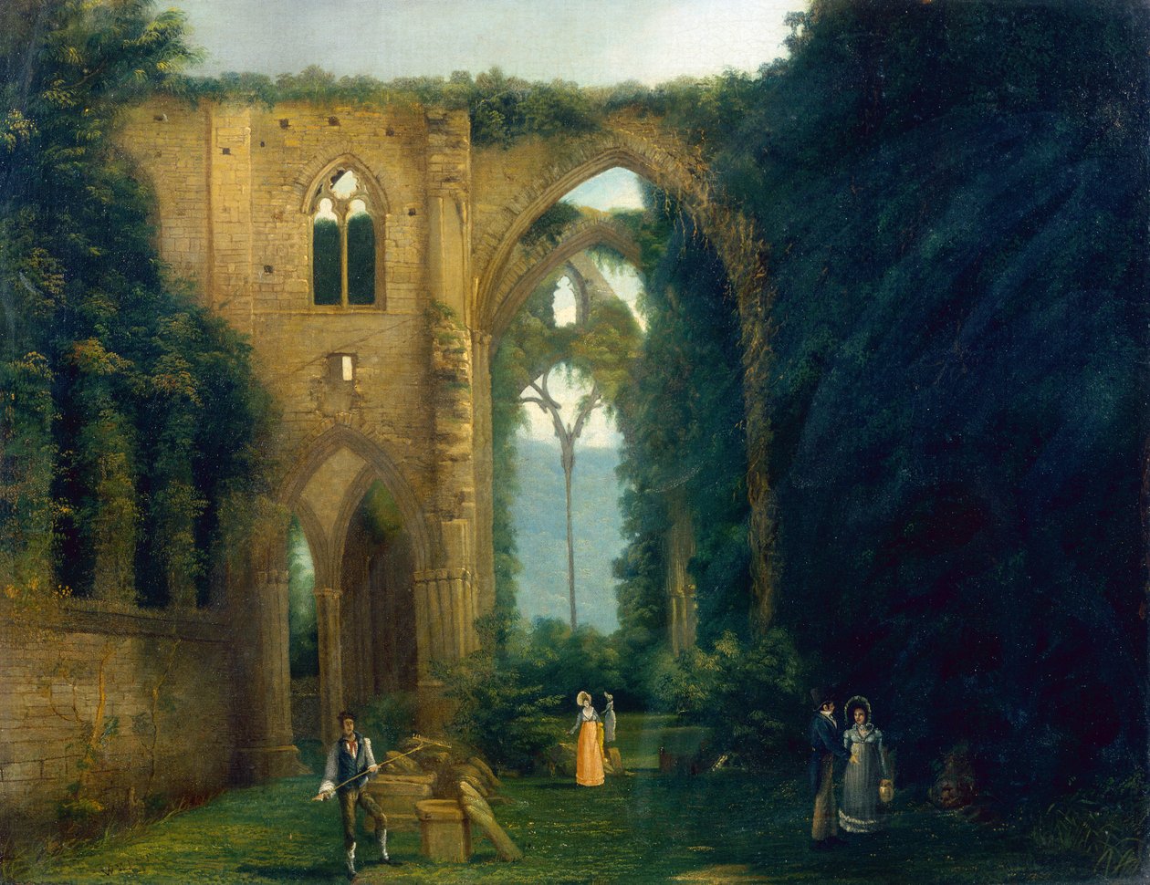 Newstead Abbey med det sidste hvilested for Byron