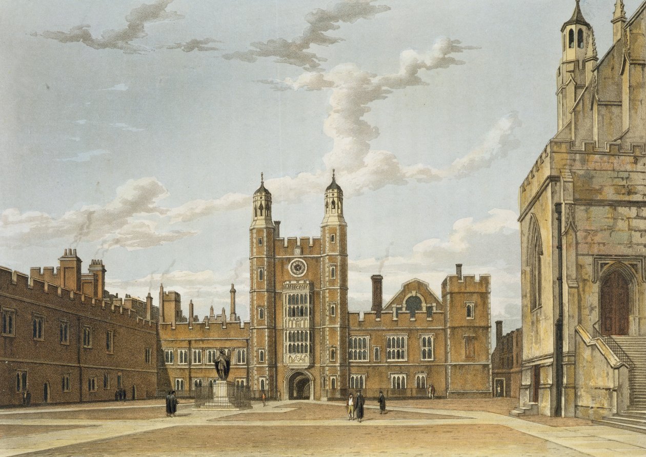 Eton College Great Court, fra 
