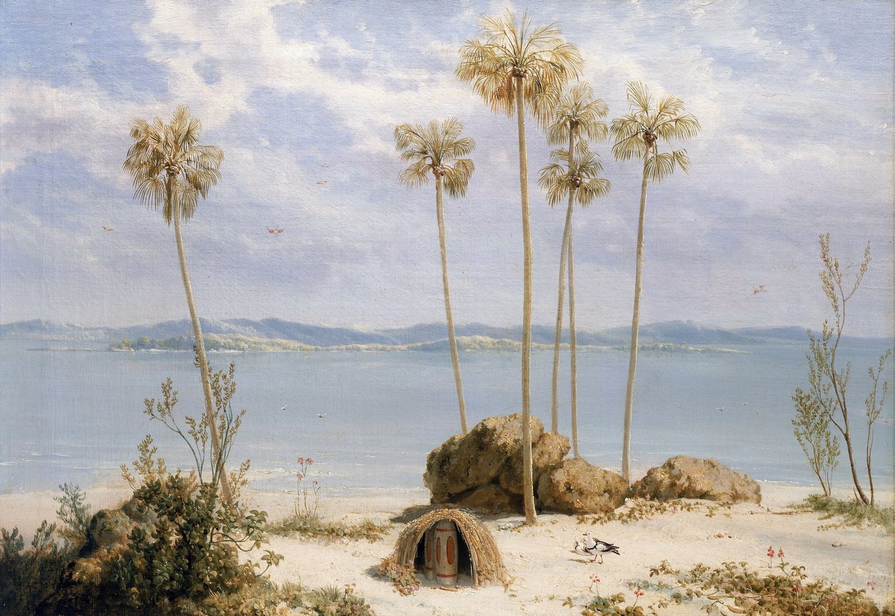 Udsigt over Edward Pellew-øgruppen i Carpenteria-bugten (Australien), Northern Territories, december 1802, under Matthew Flinders