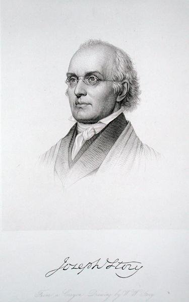 Joseph Story (gravering) af William Wetmore (after) Story
