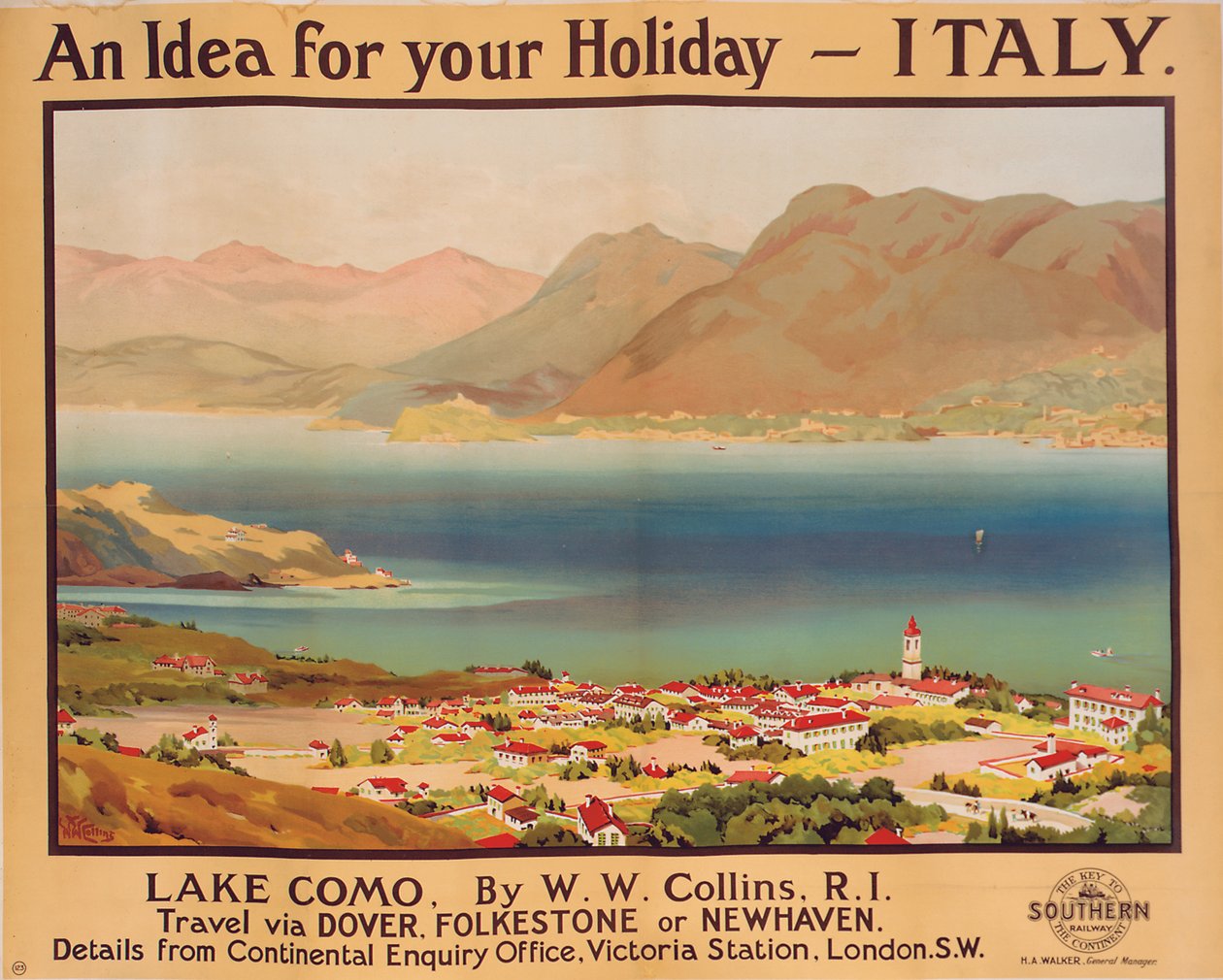 En idé til din ferie - Italien af William Wiehe Collins