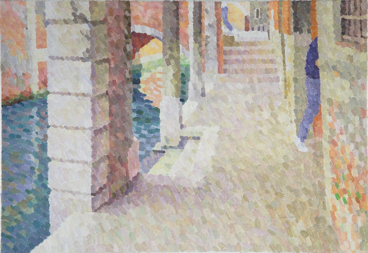 Sotoportego Panada, Venedig, 2011 (Olie på lærred) af William Wilkins