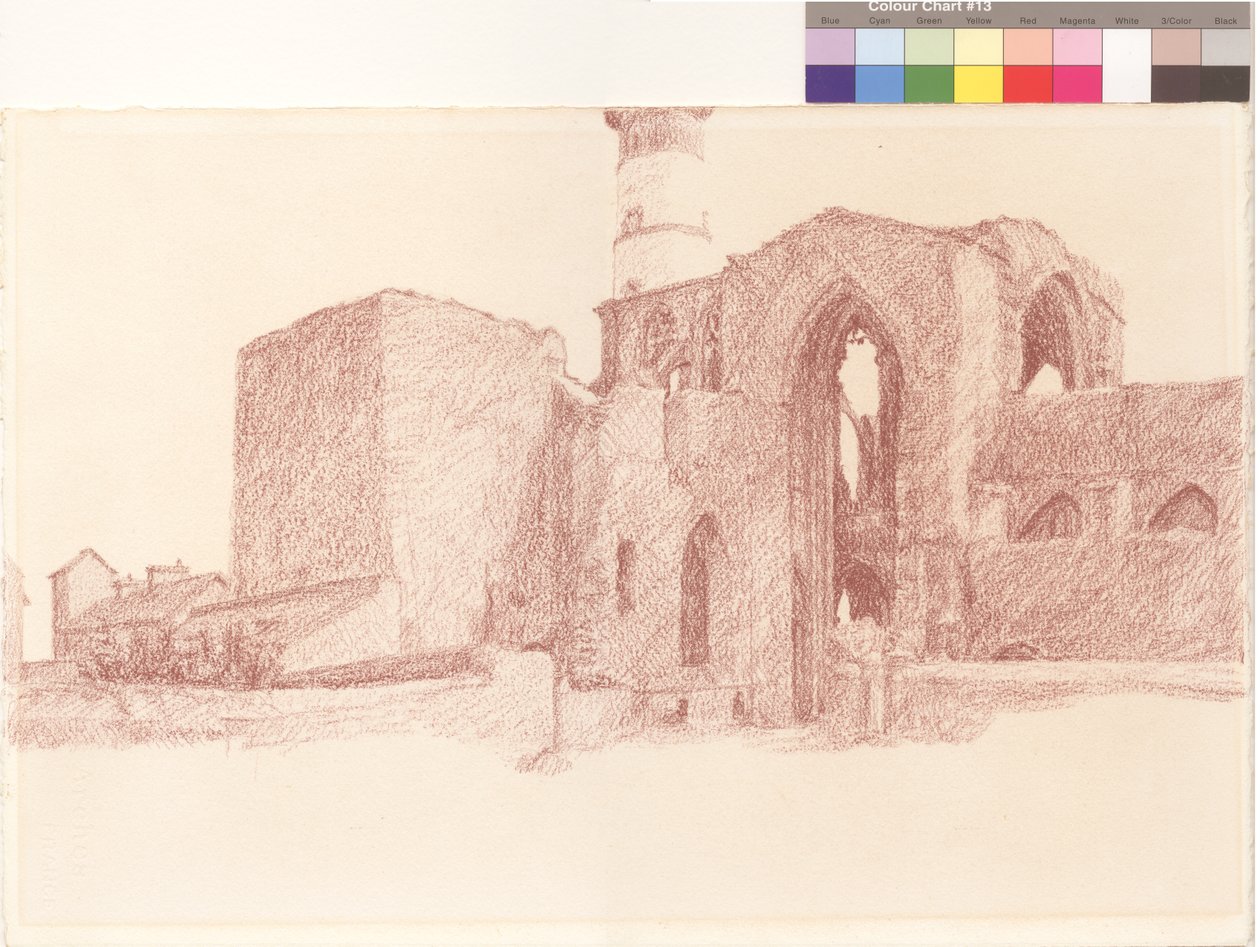St Mathieu, Abbey and Lighthouse af William Wilkins