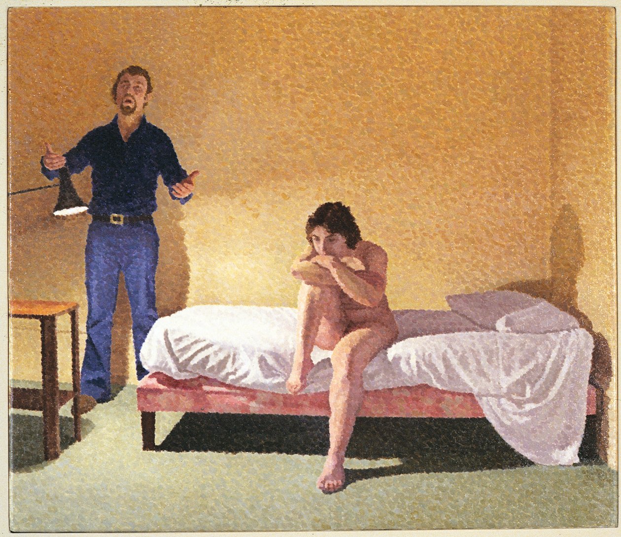 To skikkelser, manden synger af William Wilkins