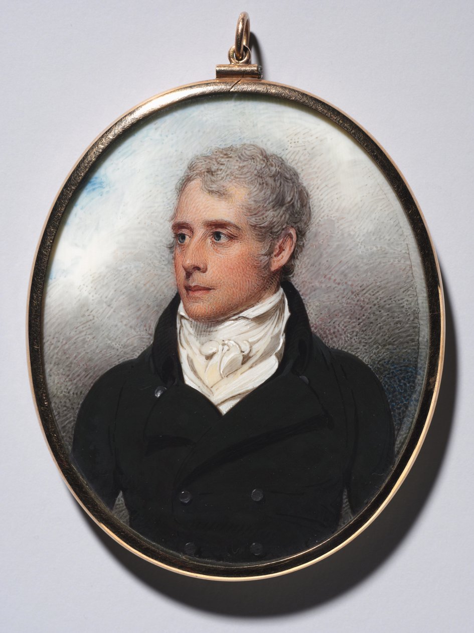 Portræt af Sandford Peacocke, 1801. af William Wood