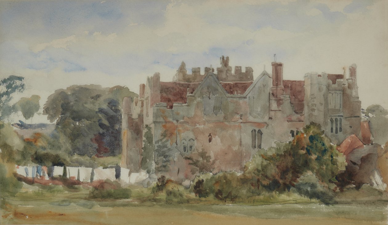 Hever Slot af William Wood Deane