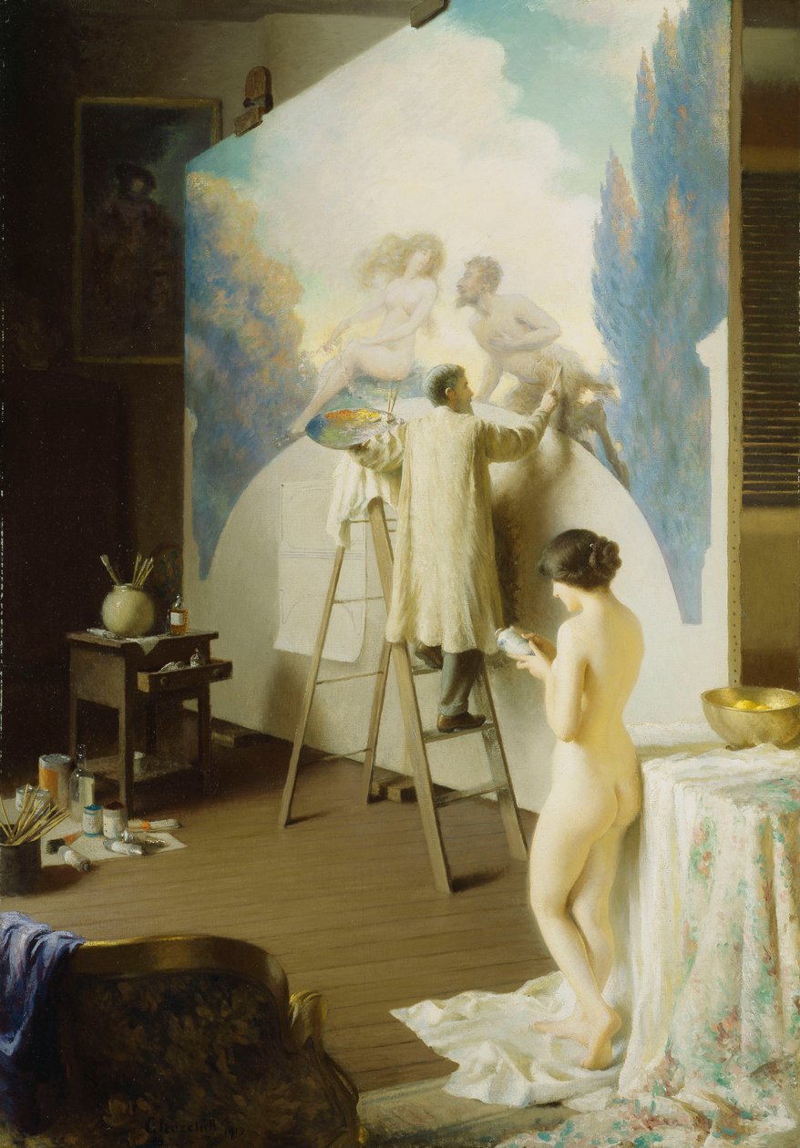 Maleren, 1913 af William Worcester Churchill