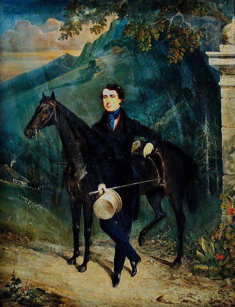 Portræt af en gentleman af William Wyld