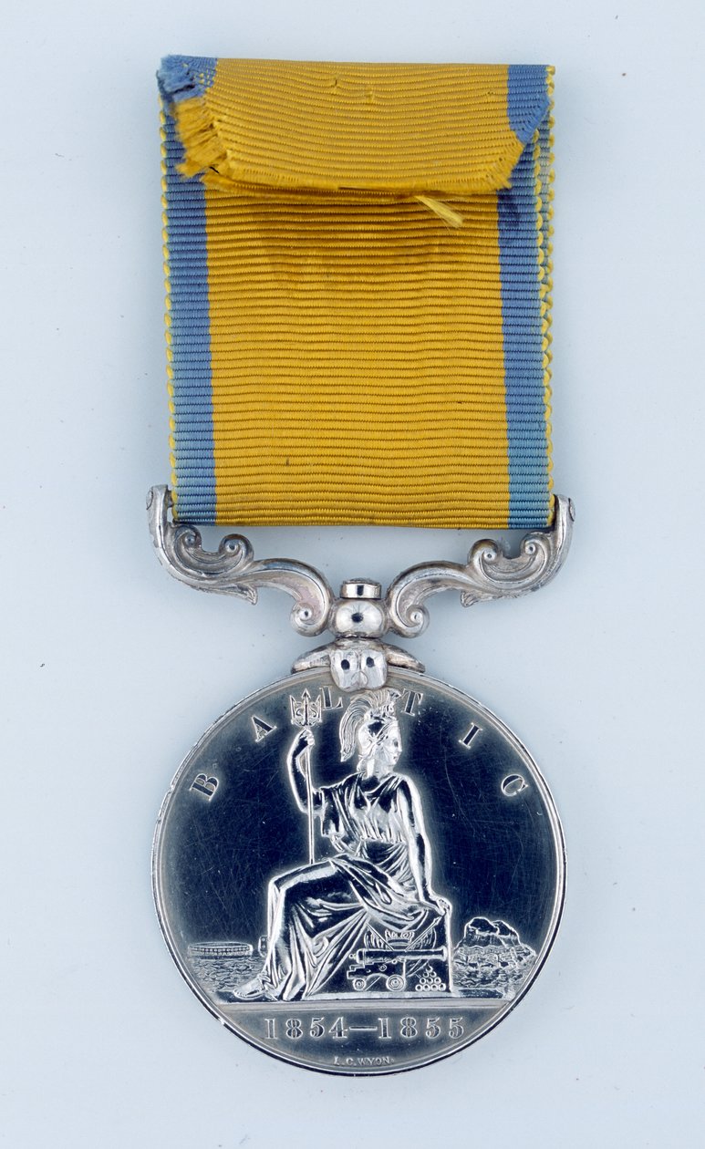 Baltisk Medalje 1854-55, eksemplar    (metal) af William Wyon