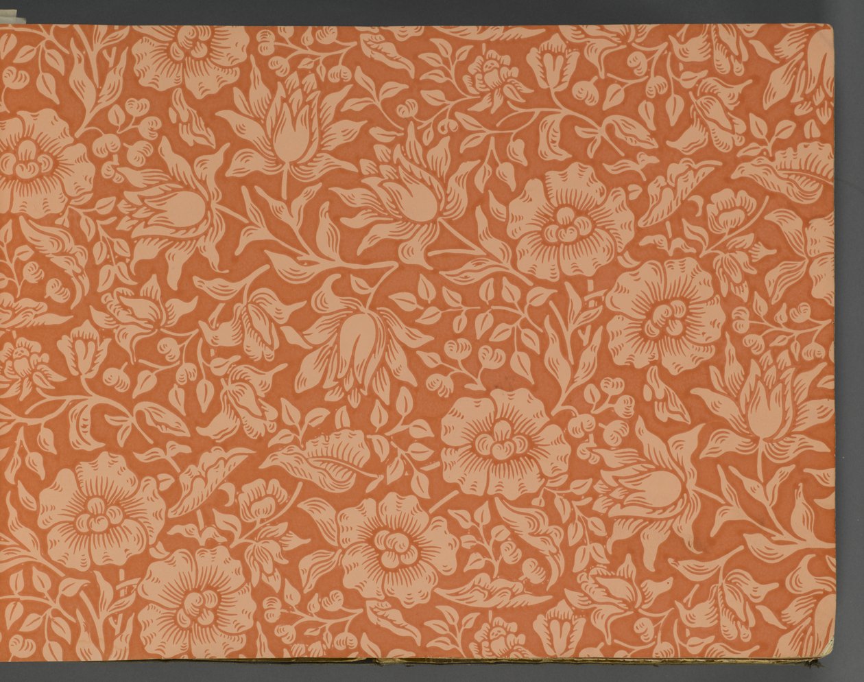 Tapetprøvebog, før 1917 (tryk) af William and Company Morris