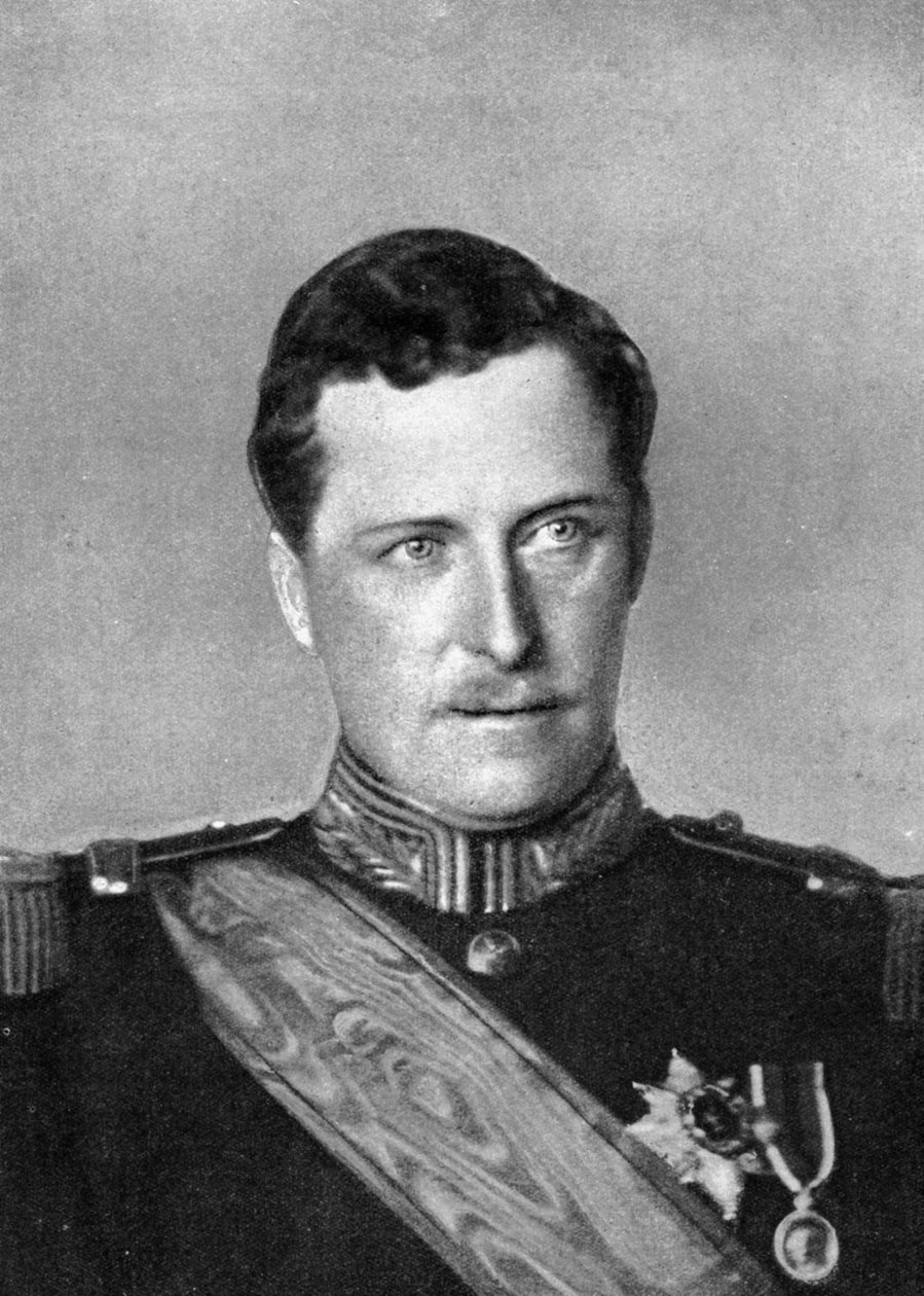 Albert, konge af Belgien, Første Verdenskrig, 1914. af William and Daniel Downey