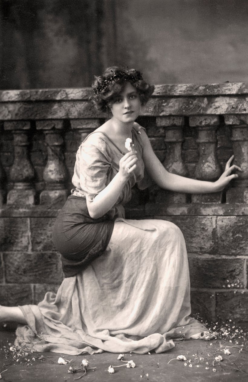 Gabrielle Ray 1883-1973, engelsk skuespillerinde, 1900-tallet. af William and Daniel Downey