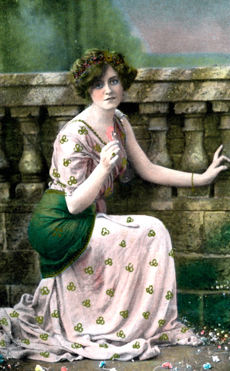 Gabrielle Ray 1883-1973, engelsk skuespillerinde, begyndelsen af det 20. århundrede. af William and Daniel Downey