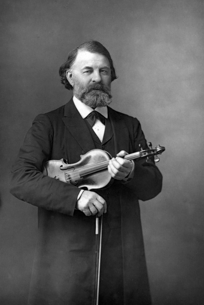 Joseph Joachim 1831-1907, ungarsk violinist, dirigent og komponist, 1890. af William and Daniel Downey
