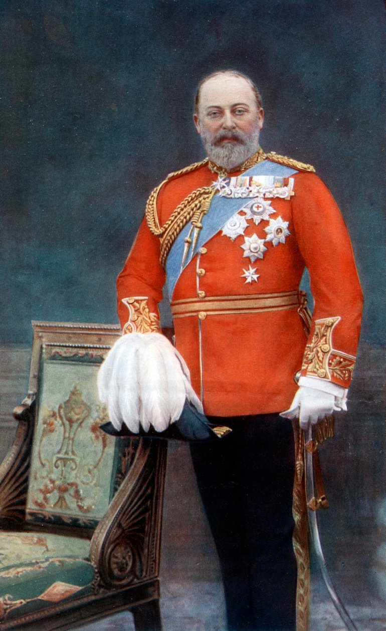 Kong Edward VII, begyndelsen af det 20. århundrede. af William and Daniel Downey