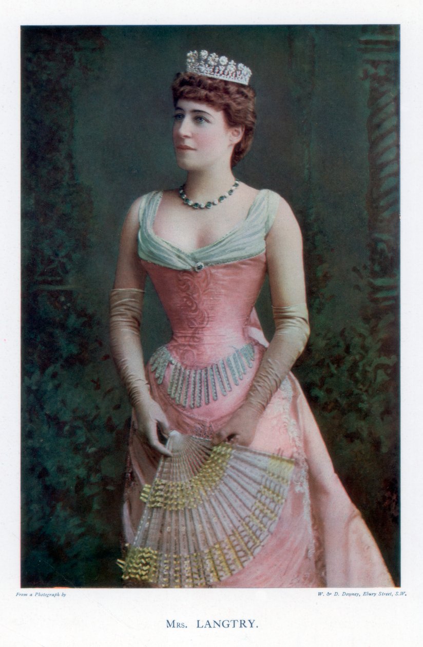 Lillie Langtry, britisk skuespillerinde, 1901. af William and Daniel Downey