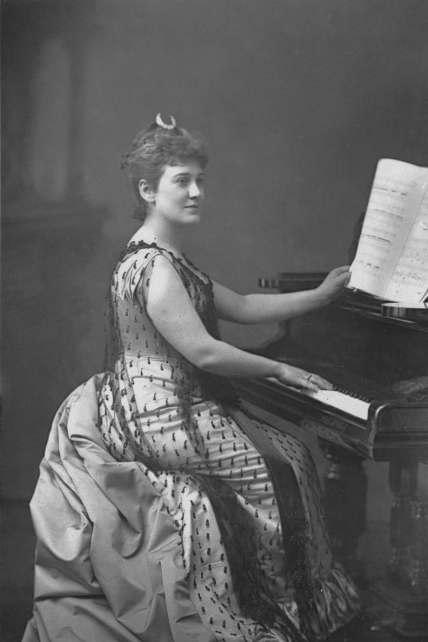 Madame Nordica, c1891 af William and Daniel Downey