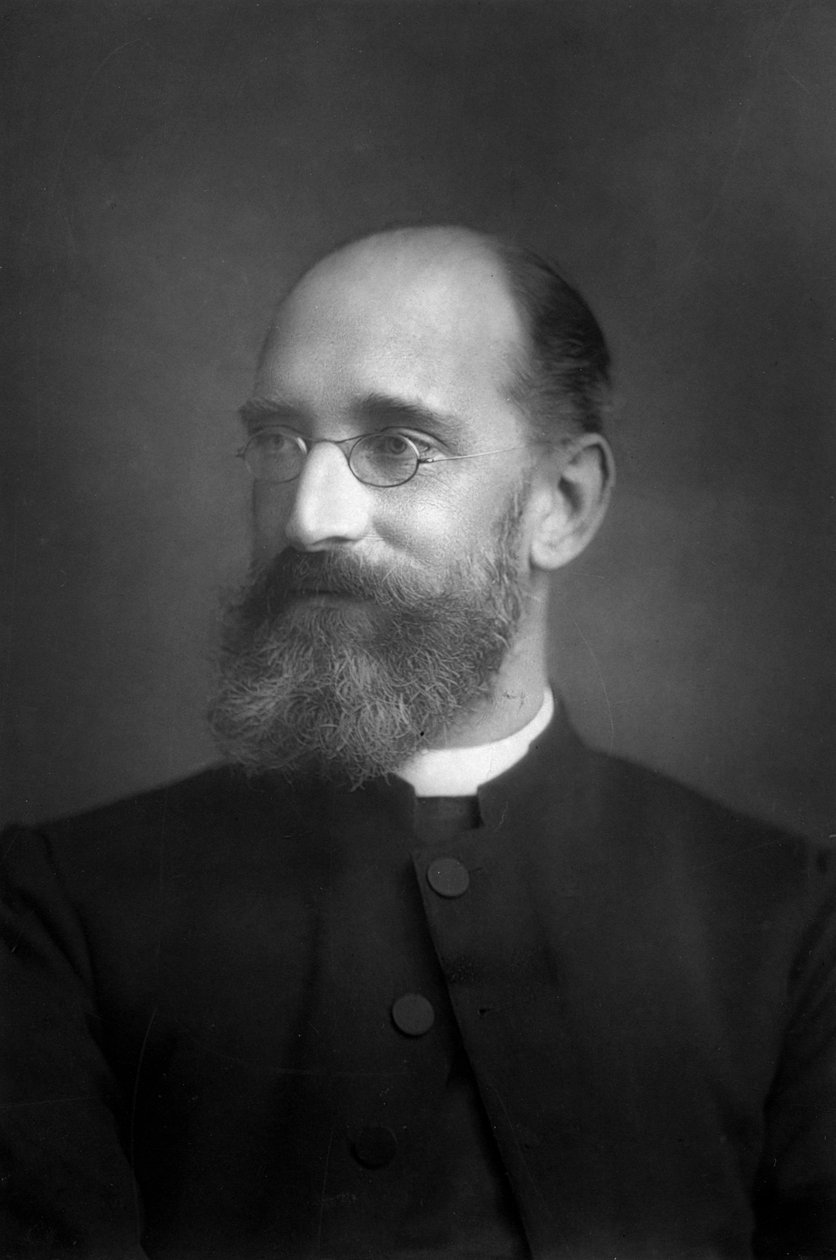 Mandell Creighton 1843-1901, engelsk historiker og gejstlig, 1893. af William and Daniel Downey