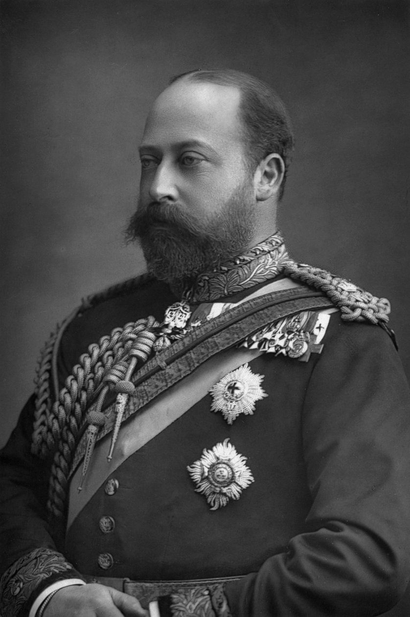 Prins Edward af Wales, den fremtidige konge Edward VII af Storbritannien 1841-1910, 1890. af William and Daniel Downey