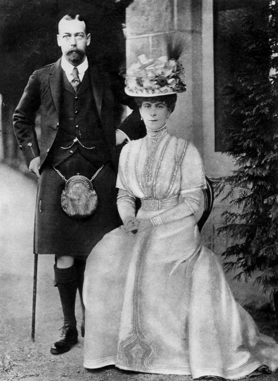 Prins og prinsesse af Wales, 1909 1937 af William and Daniel Downey