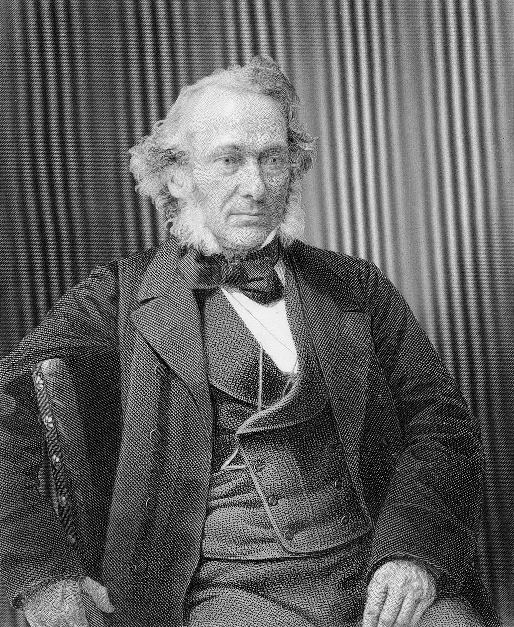 Richard Cobden, graveret af William Holl fra et fotografi, ca. 1860 af William and Daniel Downey
