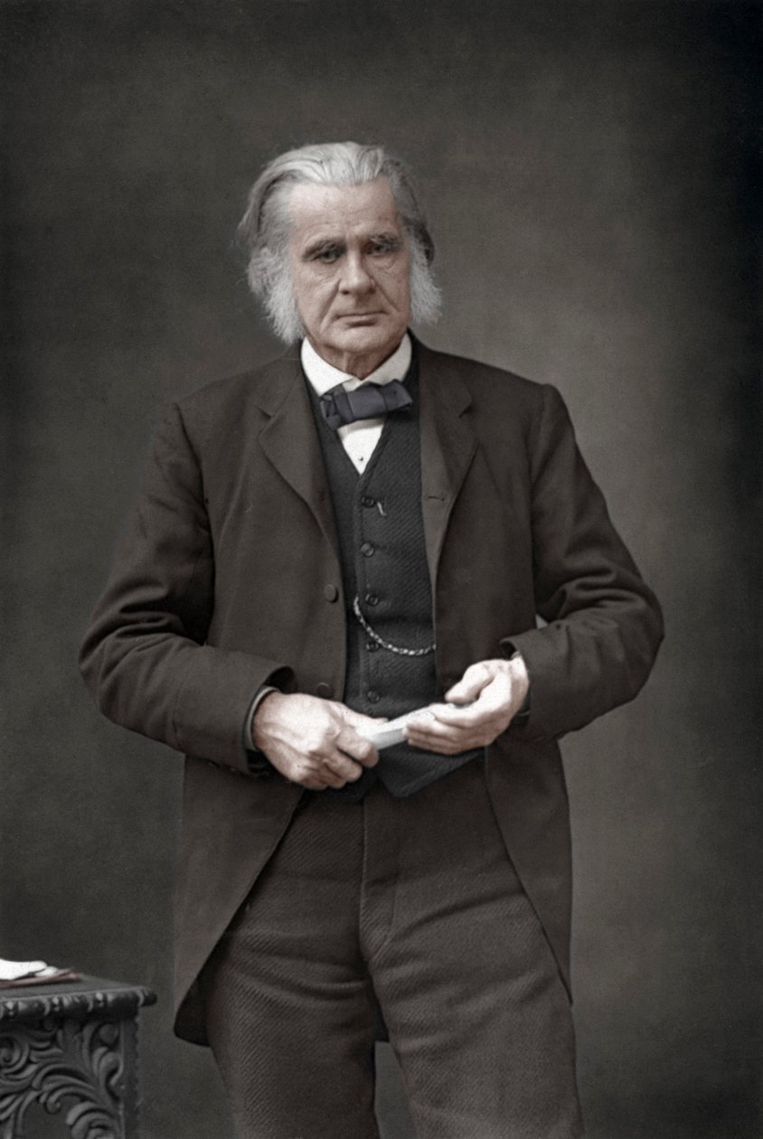 Thomas Henry Huxley 1825-1895, engelsk biolog, 1890. af William and Daniel Downey