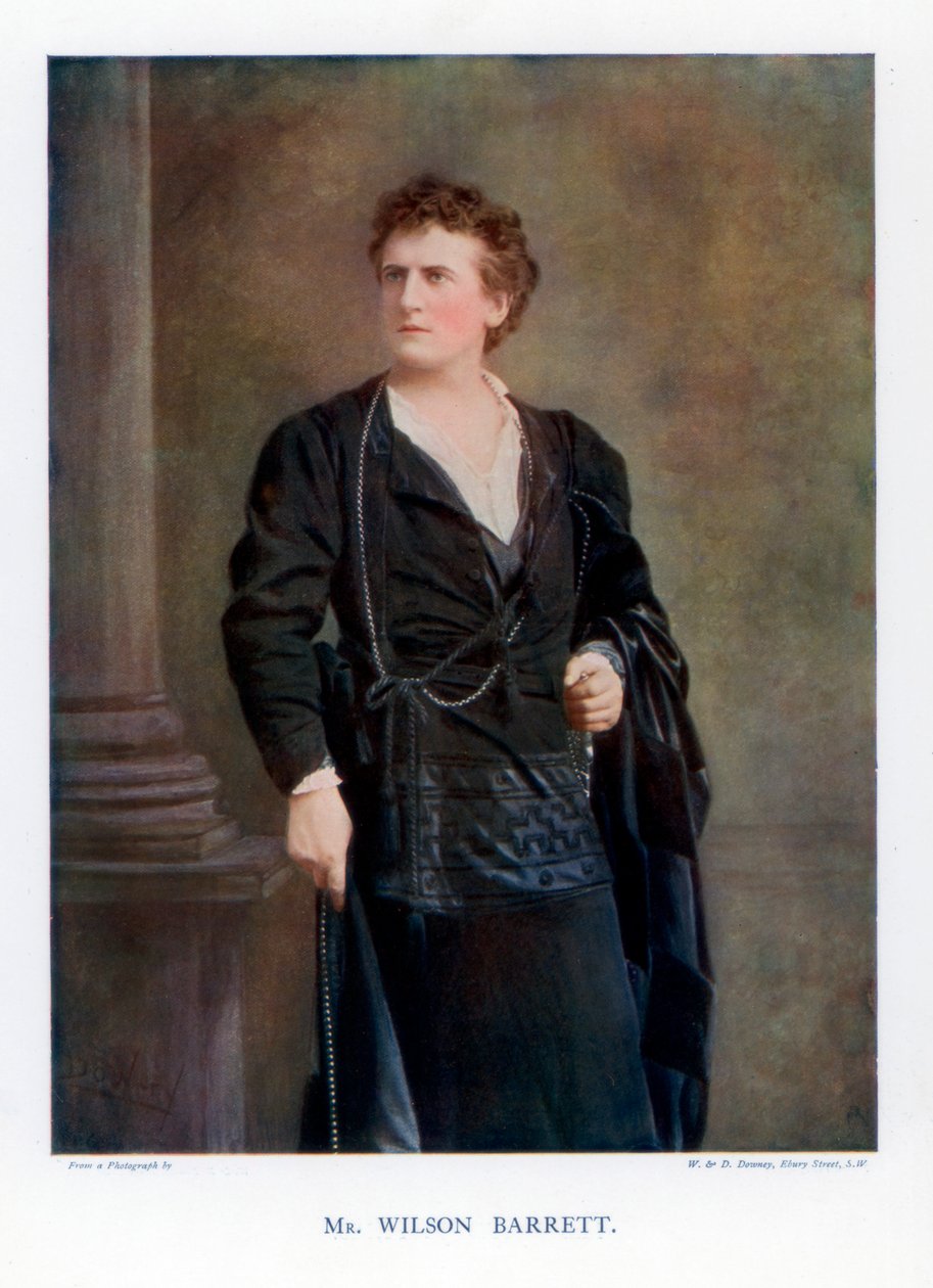 Wilson Barrett, engelsk skuespiller, manager og dramatiker, 1901. af William and Daniel Downey