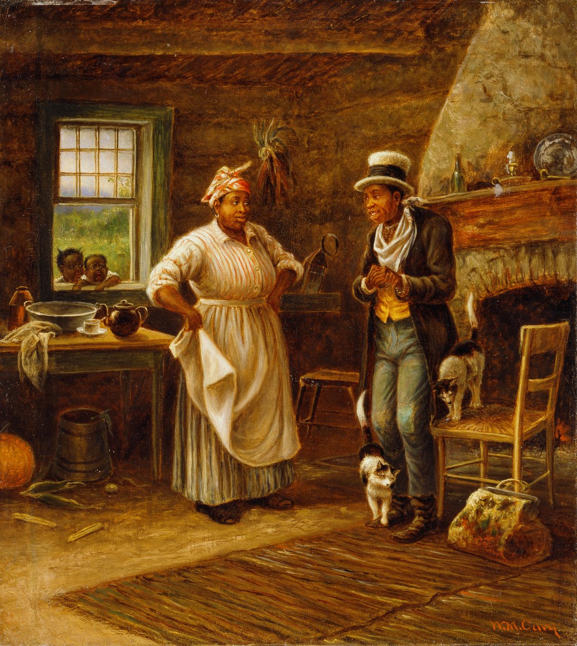 Tæppebageren, af William de la Montagne Cary