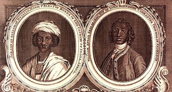 Job, søn af Suleiman Diallo, ypperstepræst i Bonda i landet Foota, Afrika og William Ansah Sessarakoo, søn af John Bannishee Corrantee Ohinnee, af Annamaboe af William of Bath (after) Hoare