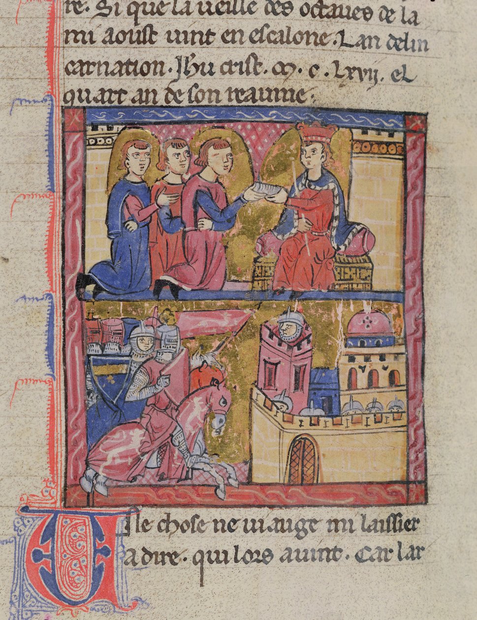 Den byzantinske kejser indgår en alliance med Jerusalem i 1168 for at kontrollere Egypten af William of Tyre