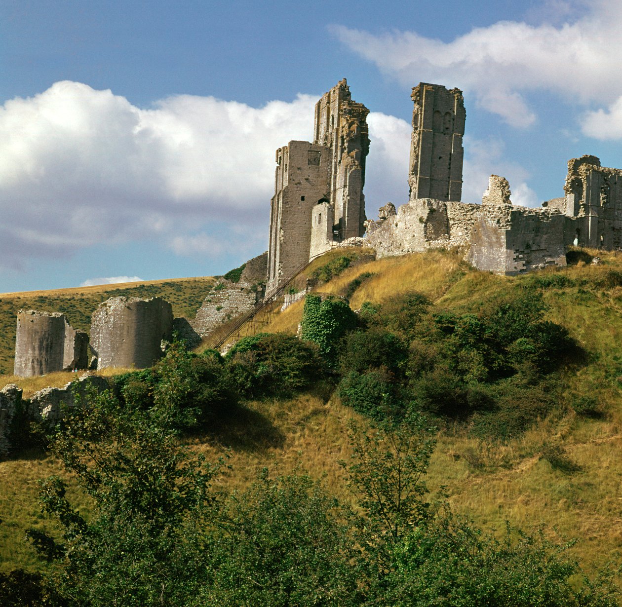 Corfe Castle, 11. århundrede af William the Conqueror