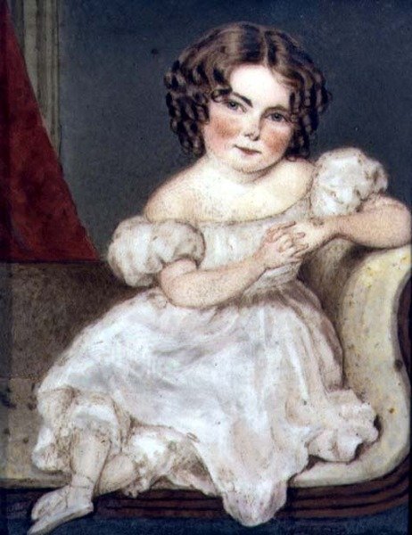 Augusta FitzHerbert af William the Elder Corden