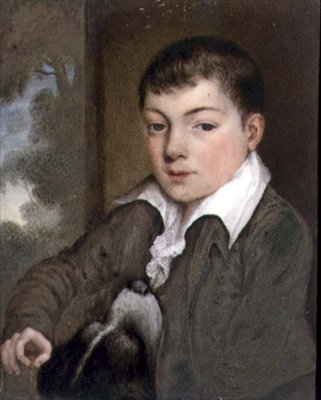 David FitzHerbert, ca. 1817 (skifer) af William the Elder Corden
