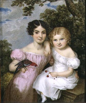 Maria og Fanny FitzHerbert af William the Elder Corden