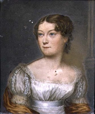 Selina FitzHerbert, ca. 1817 (skifer) af William the Elder Corden
