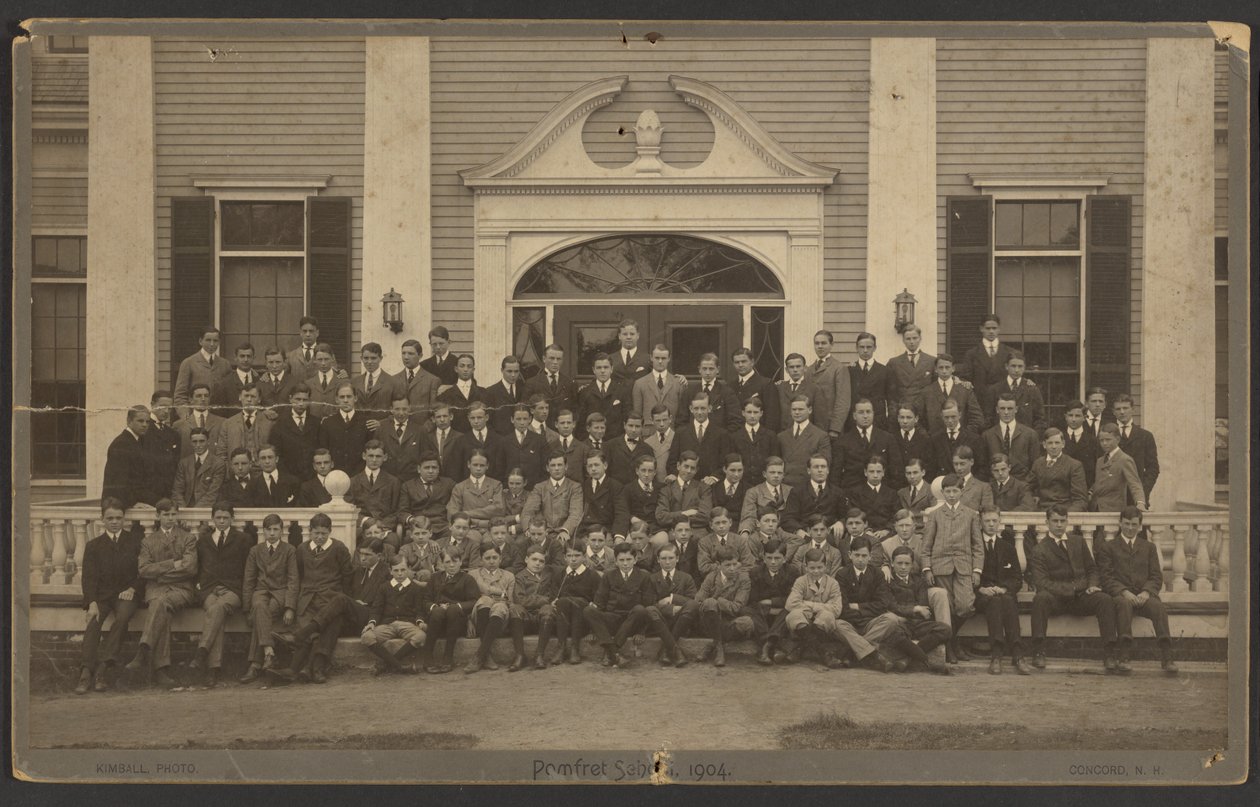 Pomfret Skole, 1904 af Willis G.C. Kimball