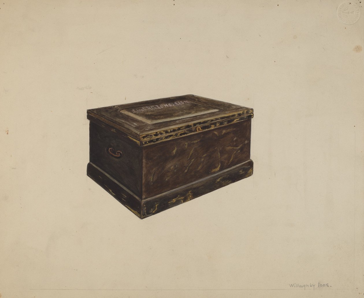 "Sea Chest", U.S. Navy af Willoughby Ions