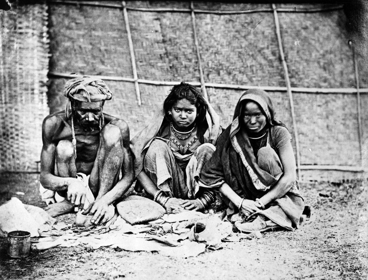 Chai Wallahs, fra "Photographs of Indian Subjects" fra ca. 1860