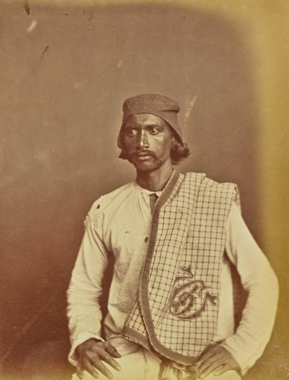[Portræt af en mand] af Willoughby Wallace Hooper
